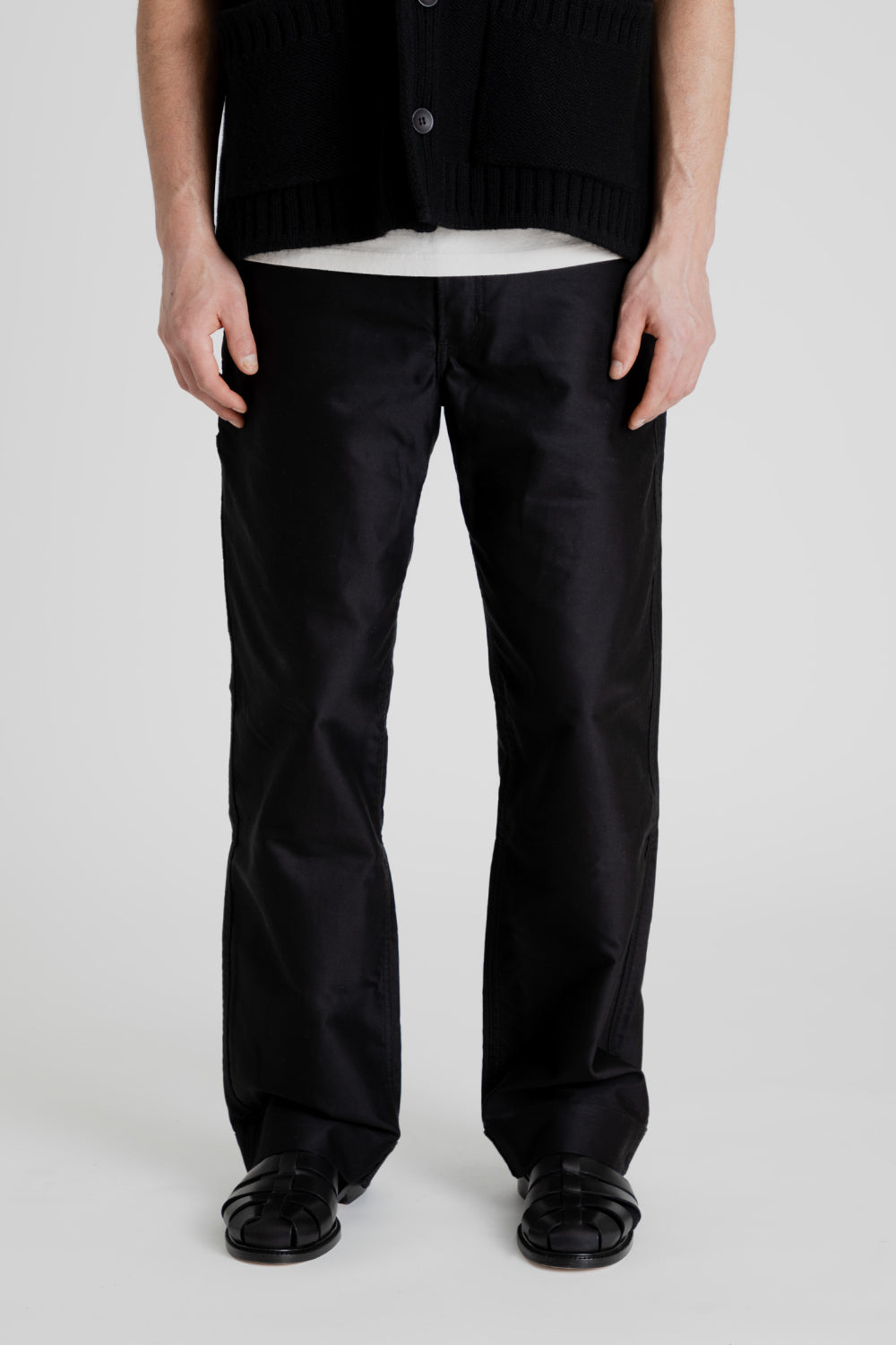 And Austin Giza Work Pants in Black