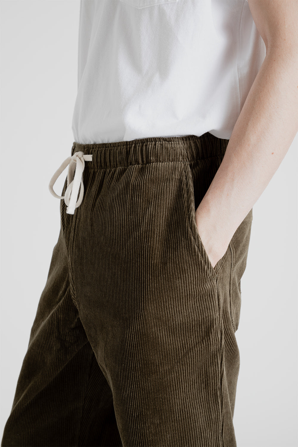 Active Lazy Pants / Brushed Olive – Battenwear