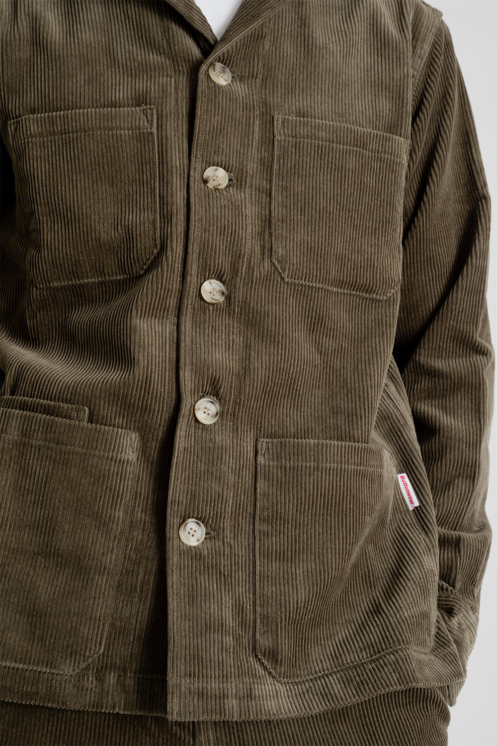 Battenwear Five Pocket Canyon Shirt in Olive