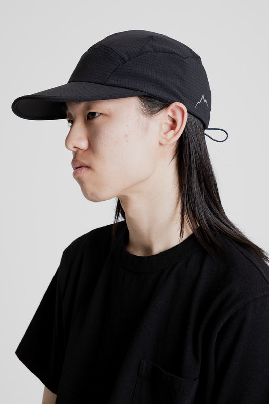 CAYL Flow 5 Panel Cap - Black