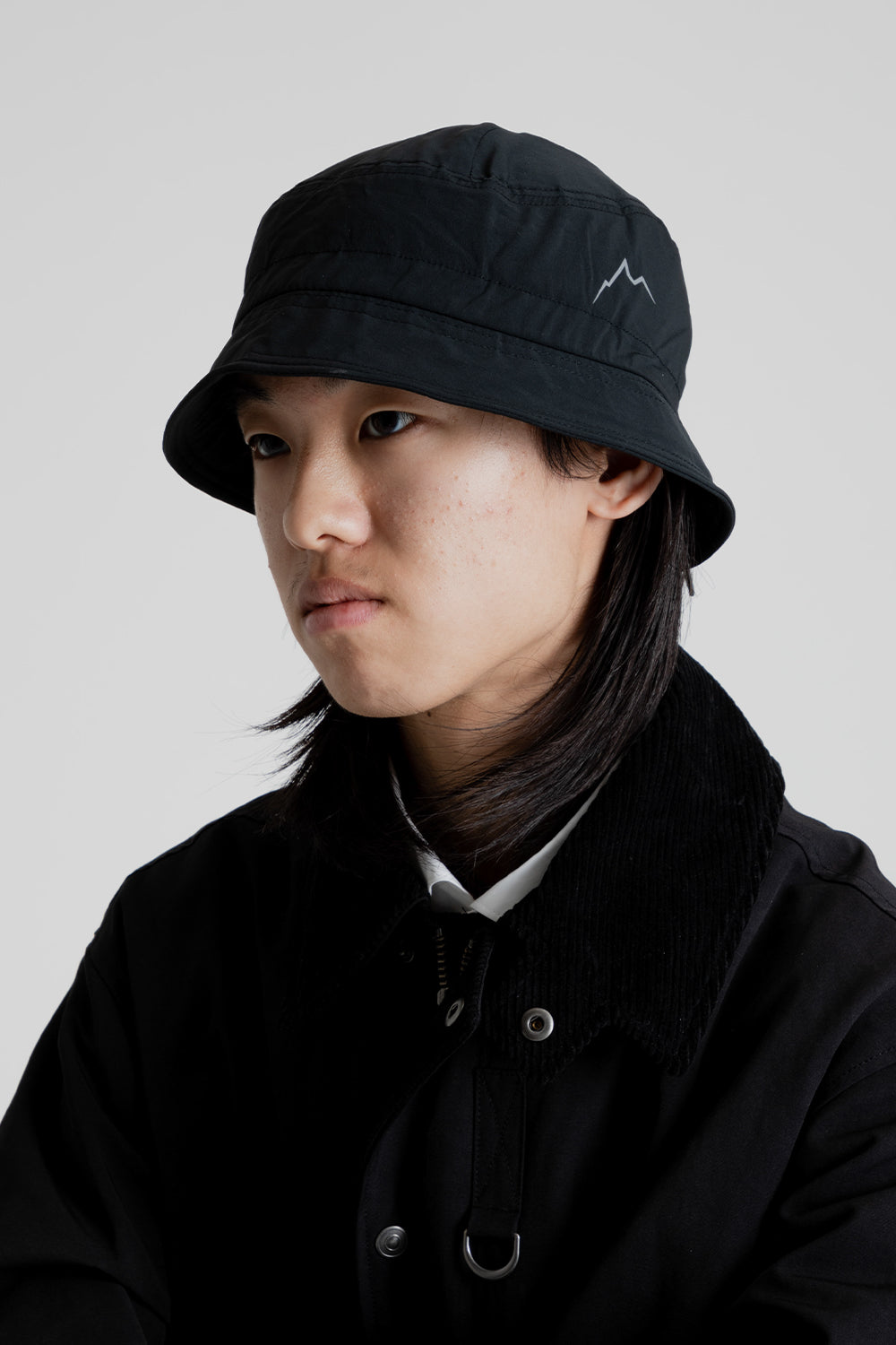 CAYL Stretch Nylon Hat in Black