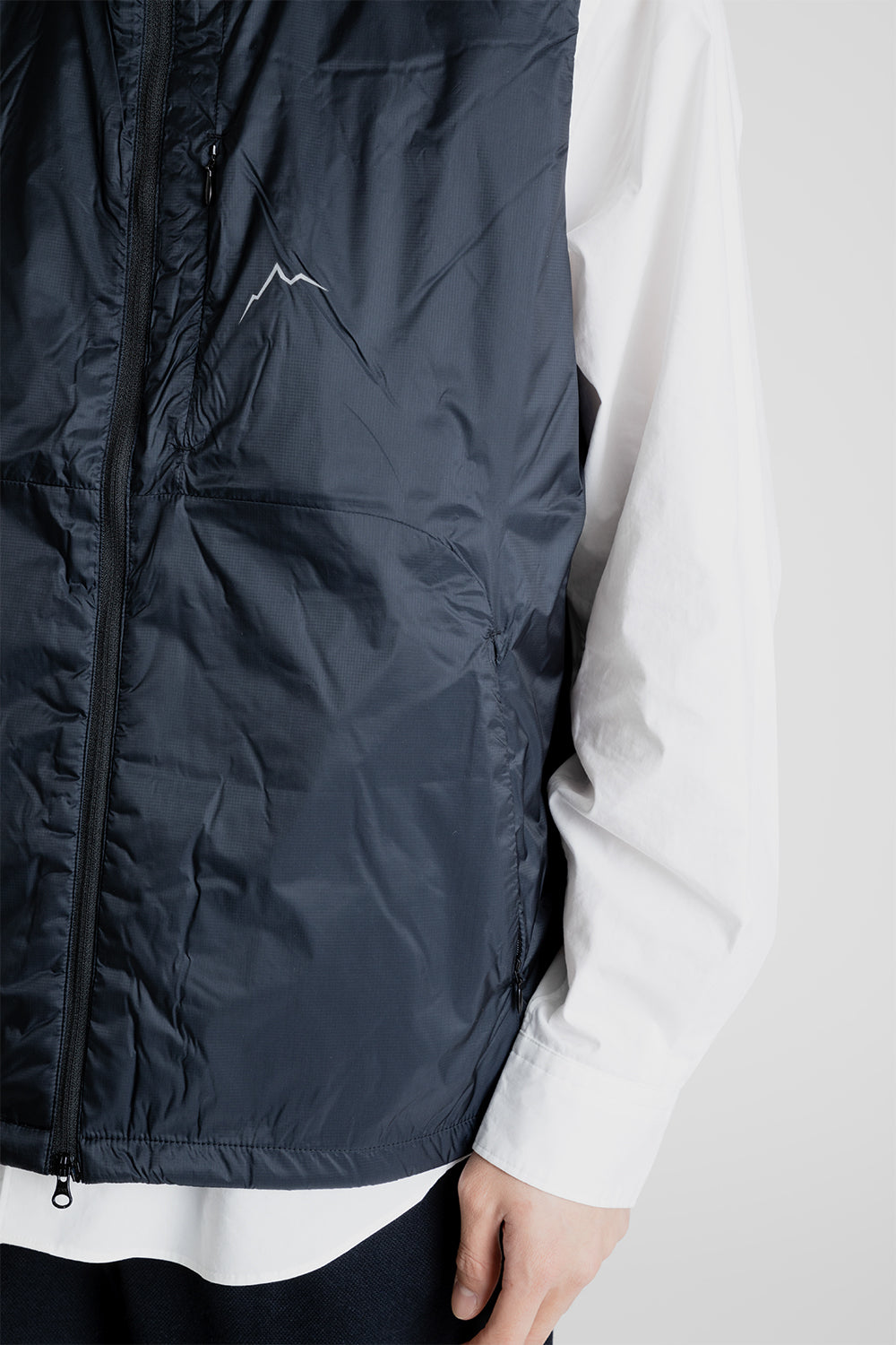 CAYL Primaloft Zip Vest in Black