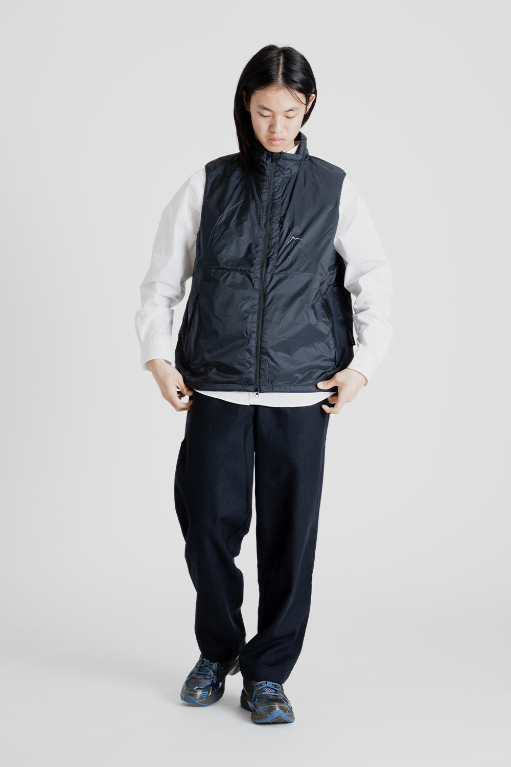 CAYL Primaloft Zip Vest in Black