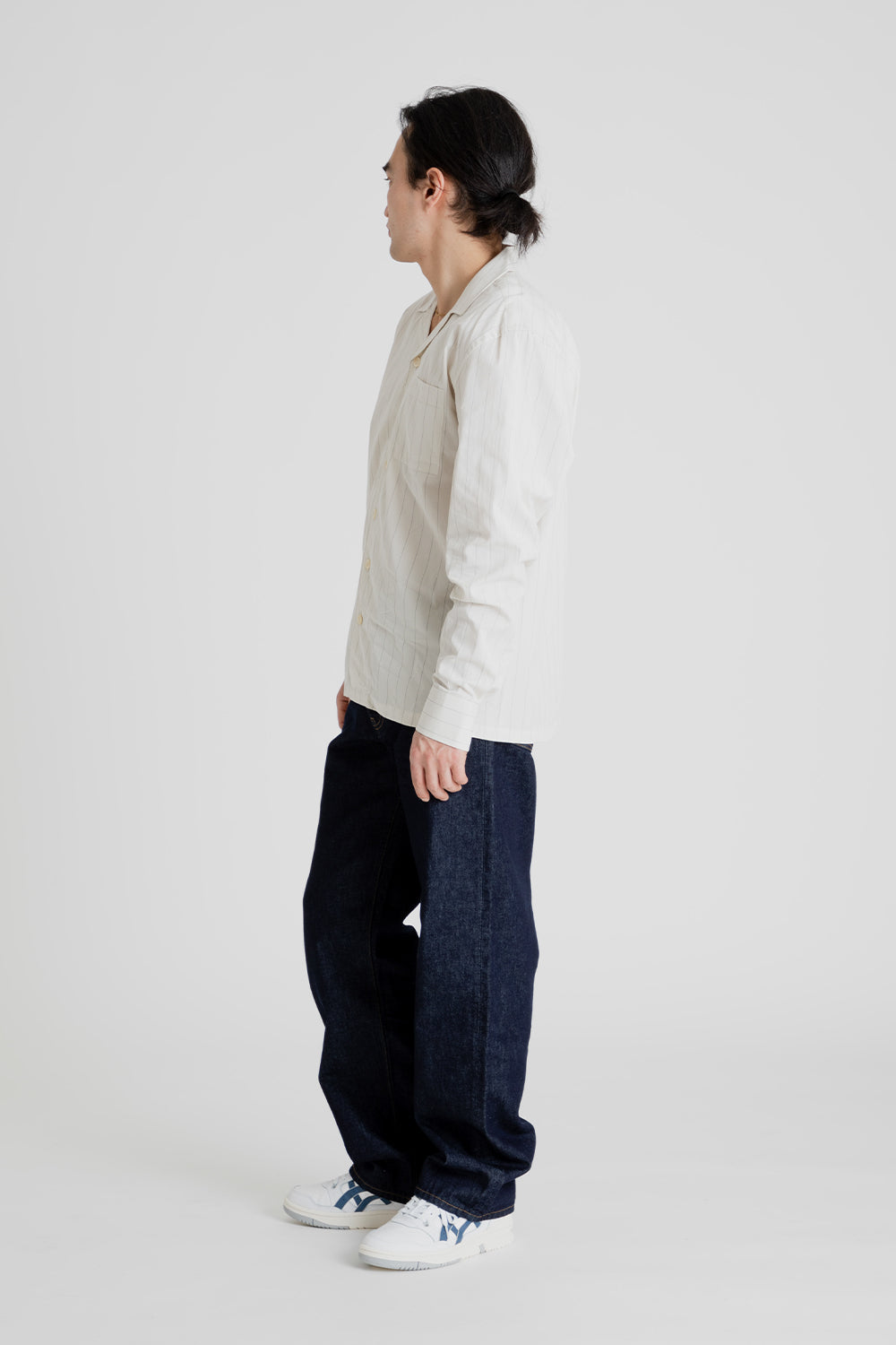 Foret Cruise Shirt in Cloud/Stripe