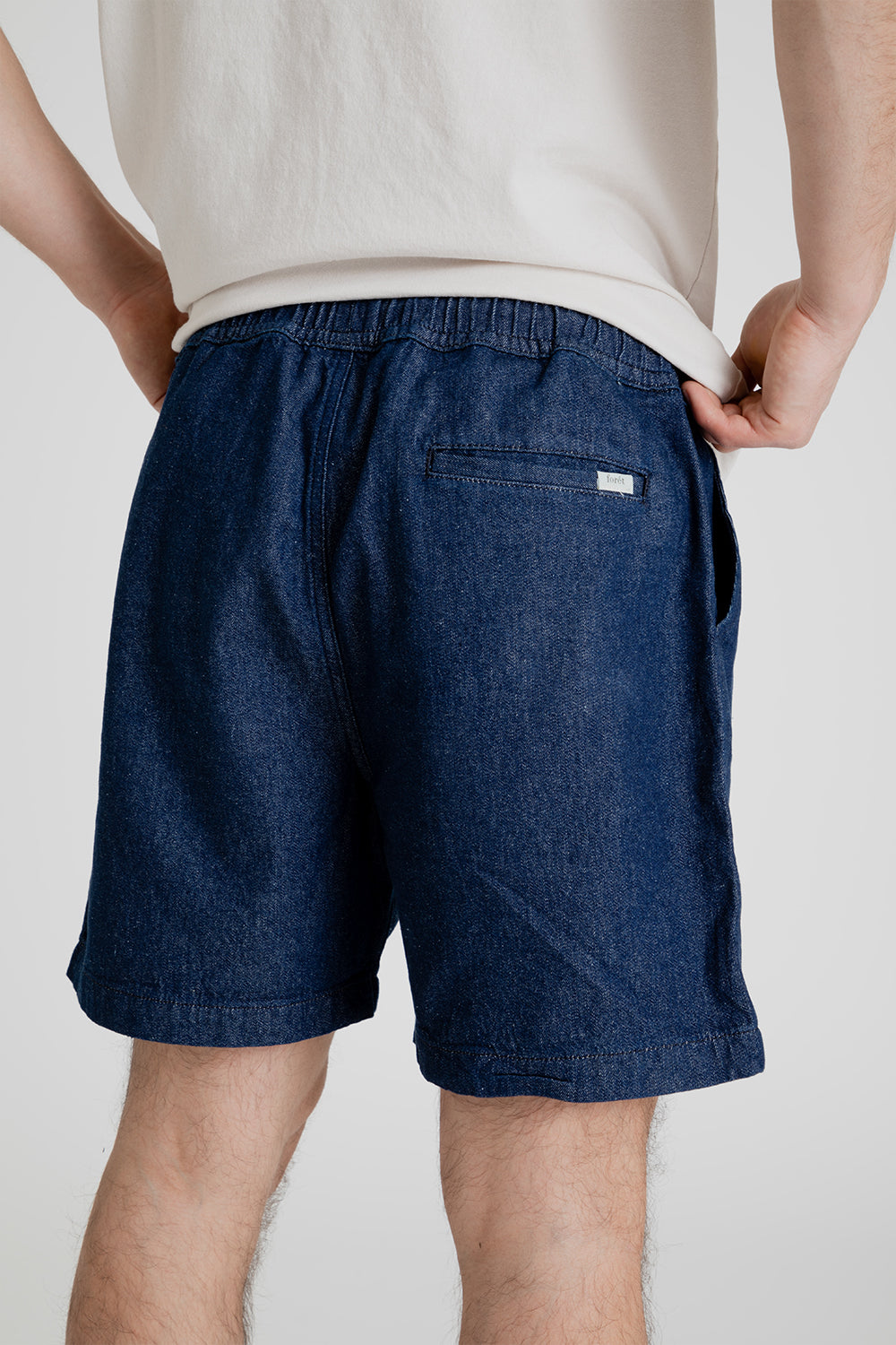 Foret Home Shorts in Denim