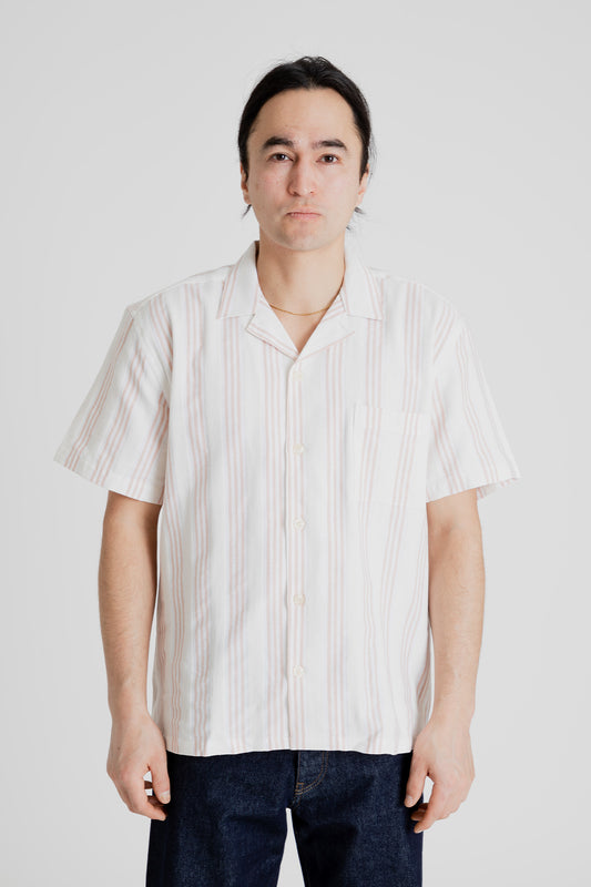 Foret Twig Shirt in Cloud and Sandstone