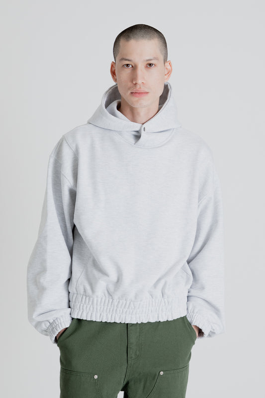 Frizmworks Banding Snap Hoody in Oatmeal