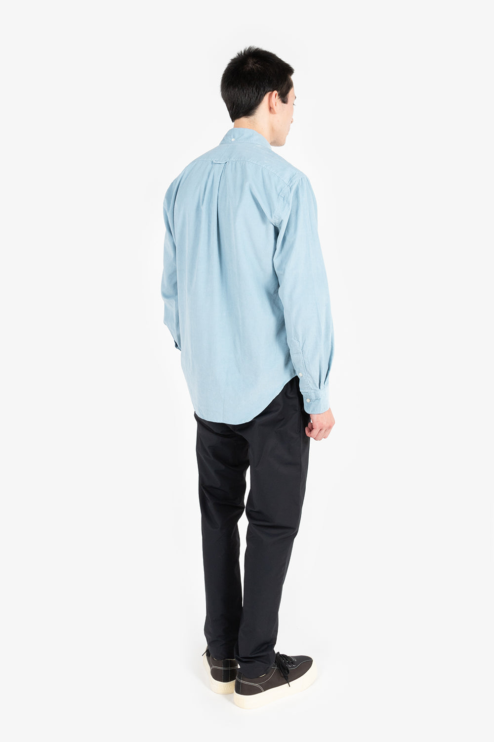 Gitman vintage sky blue corduroy shirt