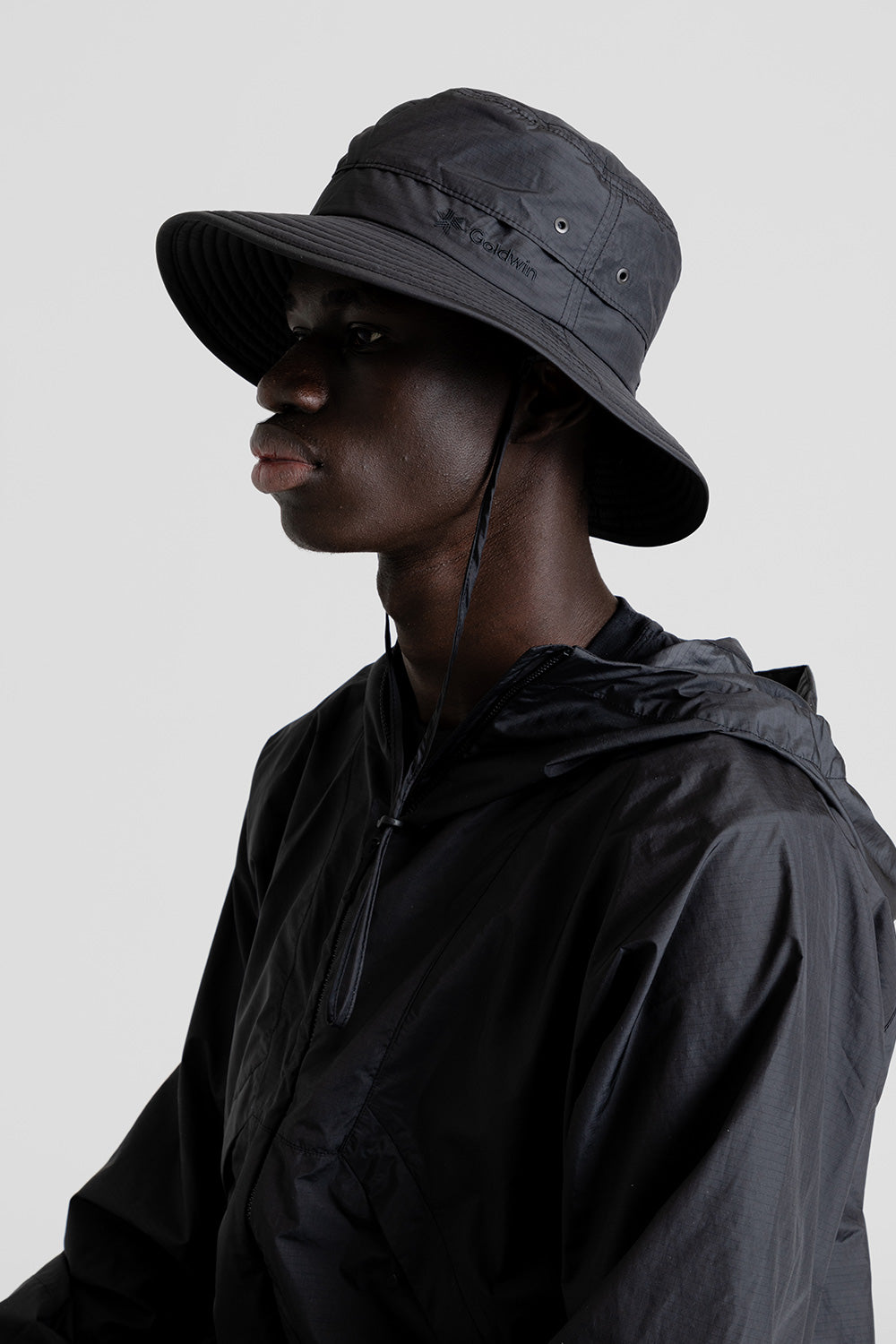 Goldwin Rip-stop Light Hat in Black | Wallace Mercantile Shop