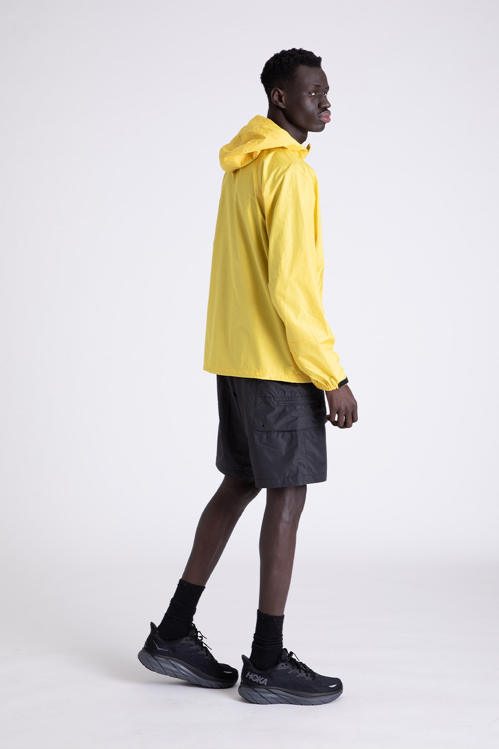 Bright yellow hot sale rain jacket