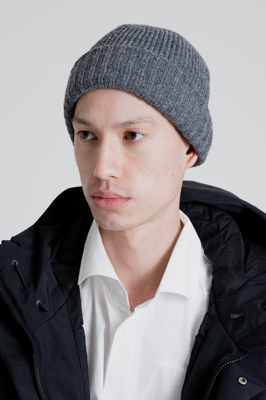 Goldwin Gore-Tex Infinium Beanie in Heather Gray