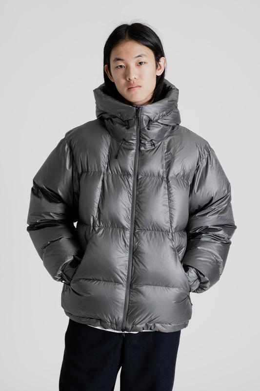 Goldwin Pertex Quantum Down Parka in Khaki Gray