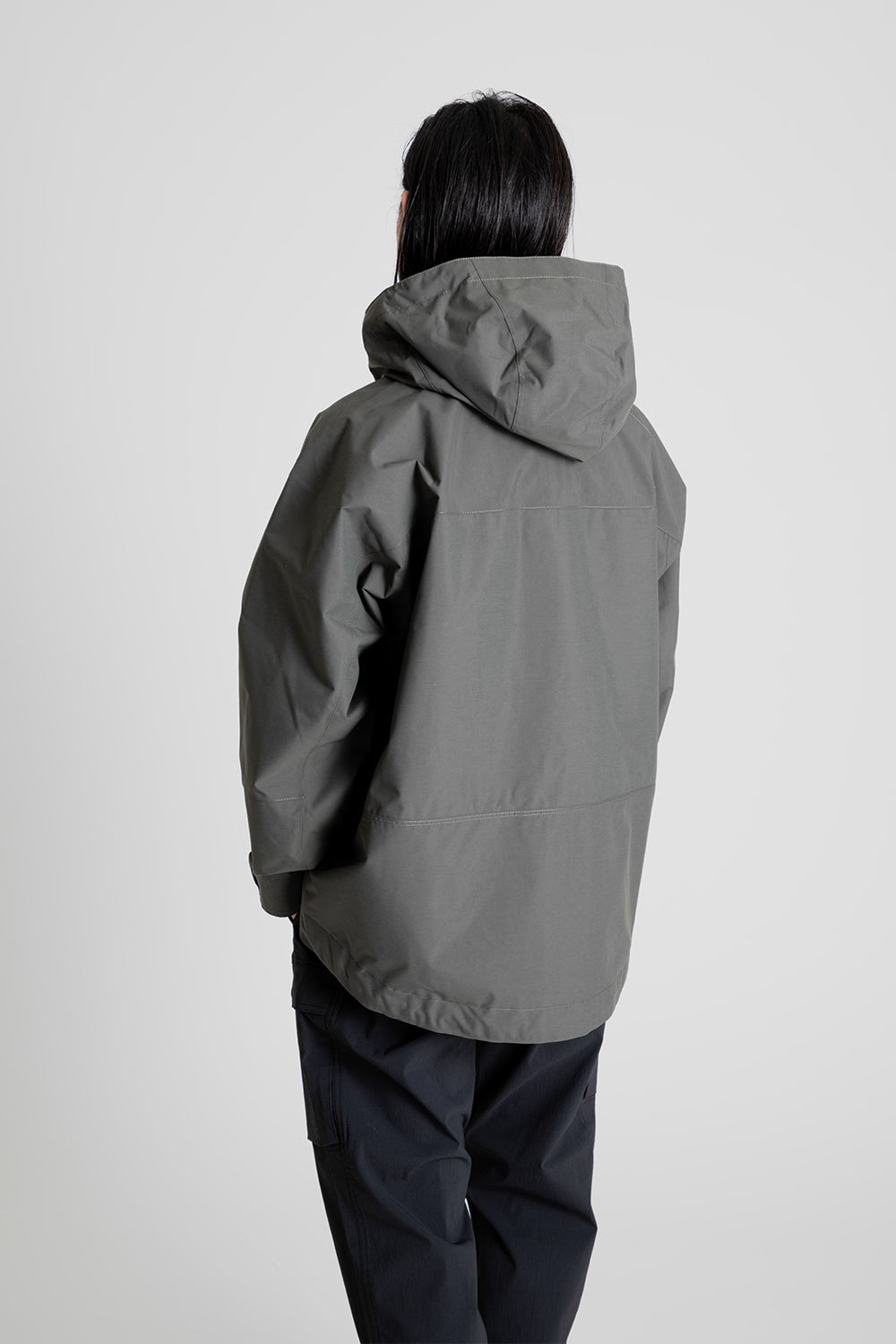 Goldwin Pertex Unlimited 2L Jacket in Khaki Gray