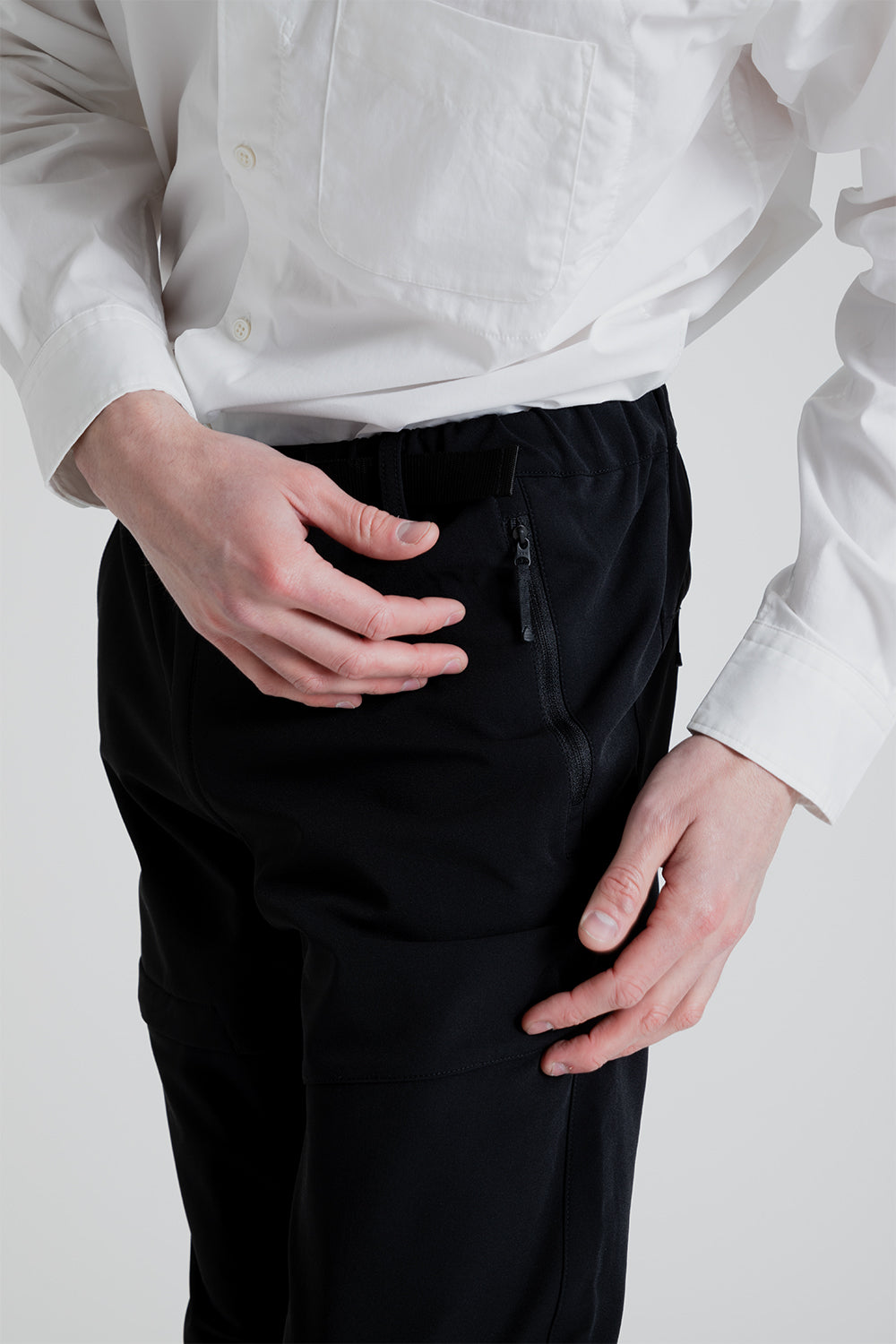 Goldwin Tech Hiker Stretch Pants in Black