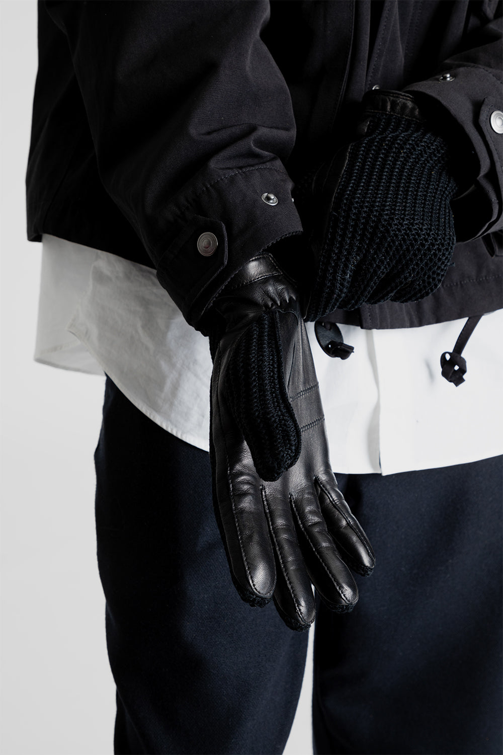 Hestra Gloves Adam Gloves in Black / Black