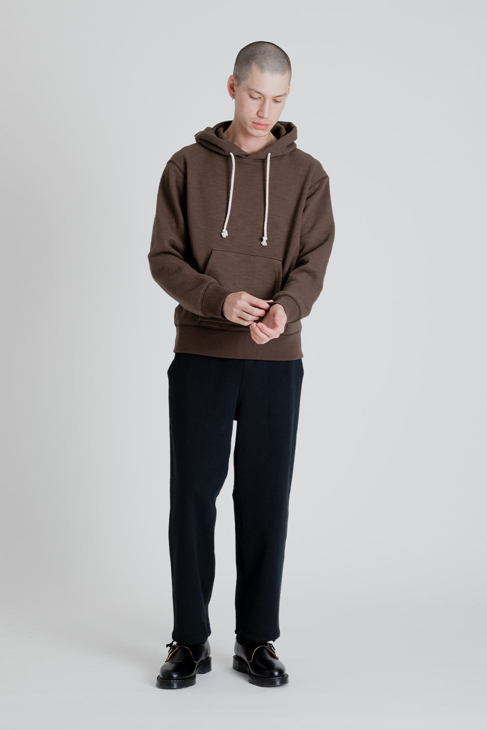 Jackman GG Sweat Pullover Parka in Roast | Wallace Mercantile Shop