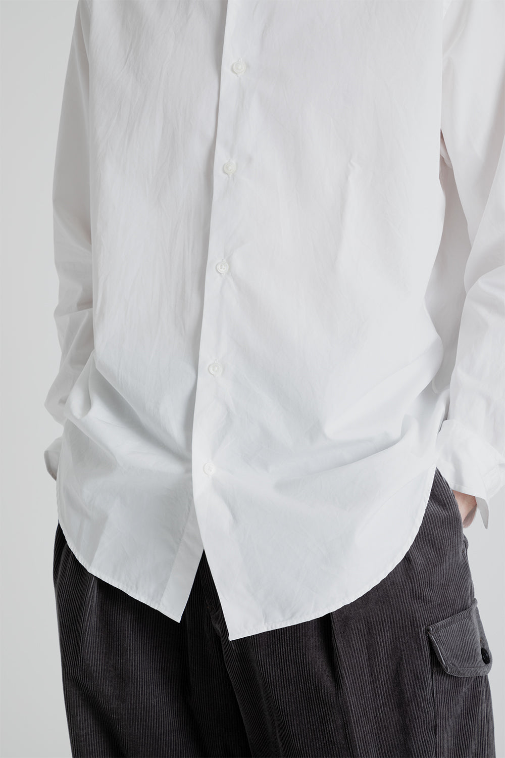 Kaptain Sunshine Regular Collar Shirt in White