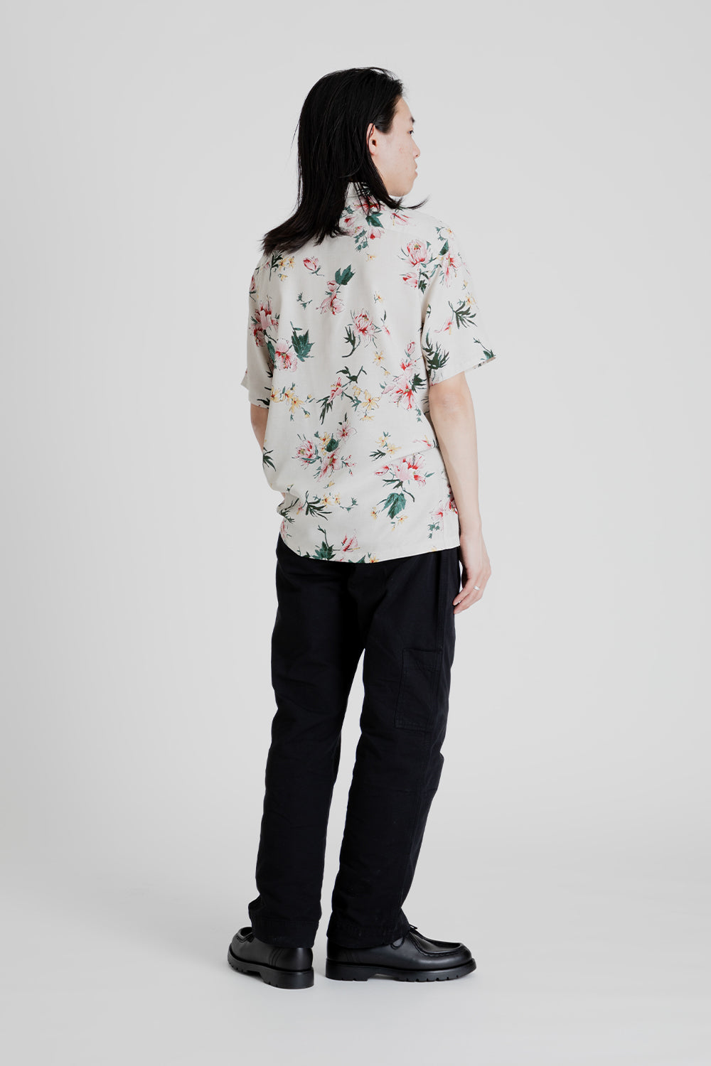 Kestin Crammond Shirt in Ecru Floral