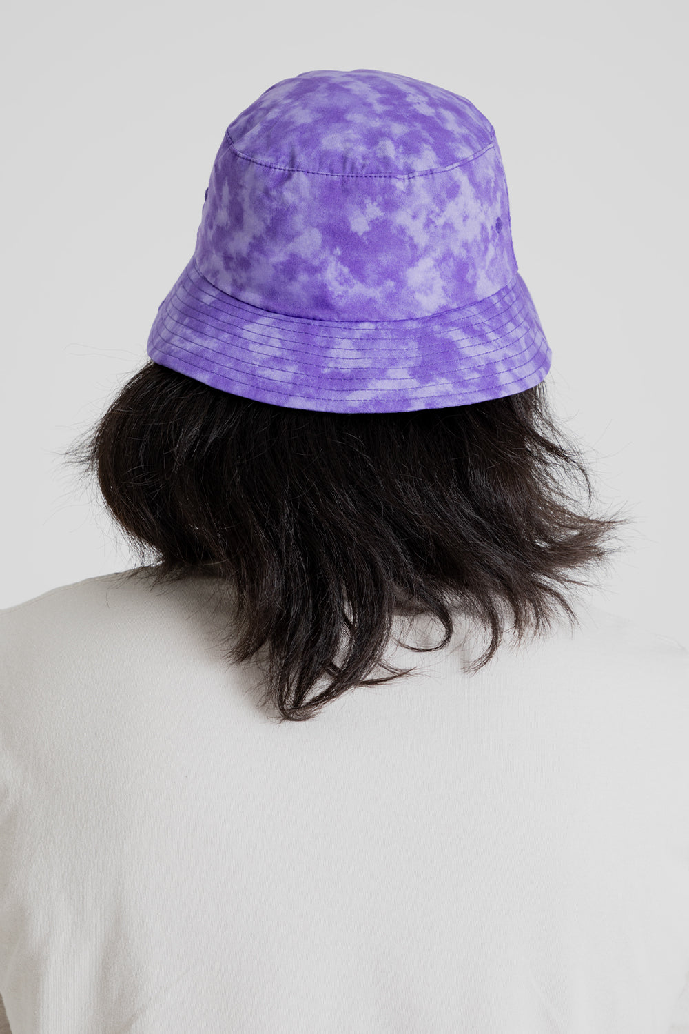 Lite Year Japanese Cotton Bucket Hat in Cloudy Purple
