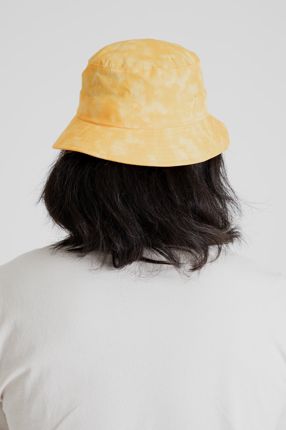 Lite Year Japanese Cotton Bucket Hat in Cloudy Yellow