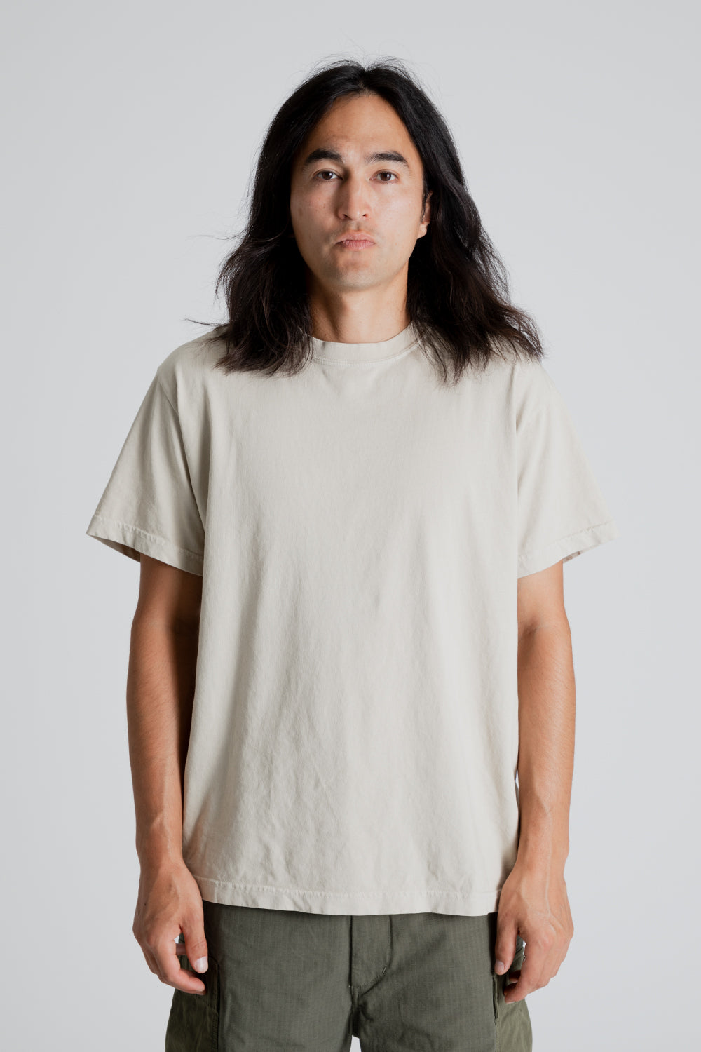 Lite Year Classic Fit Short Sleeve Tee in Natural