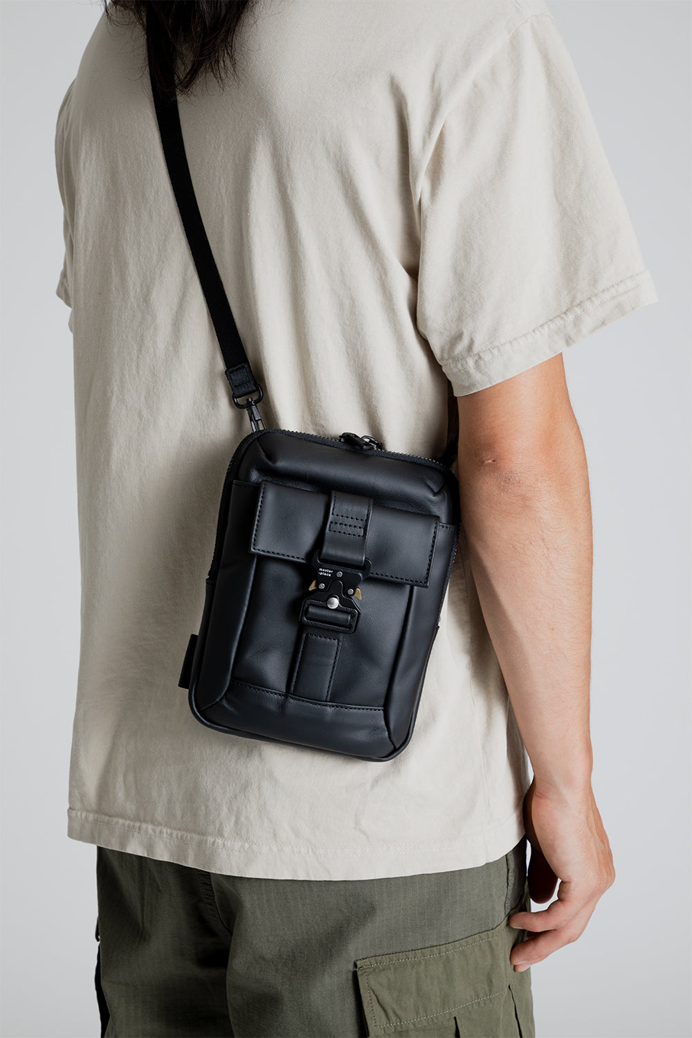Master-Piece Confi Shoulder Bag in Black