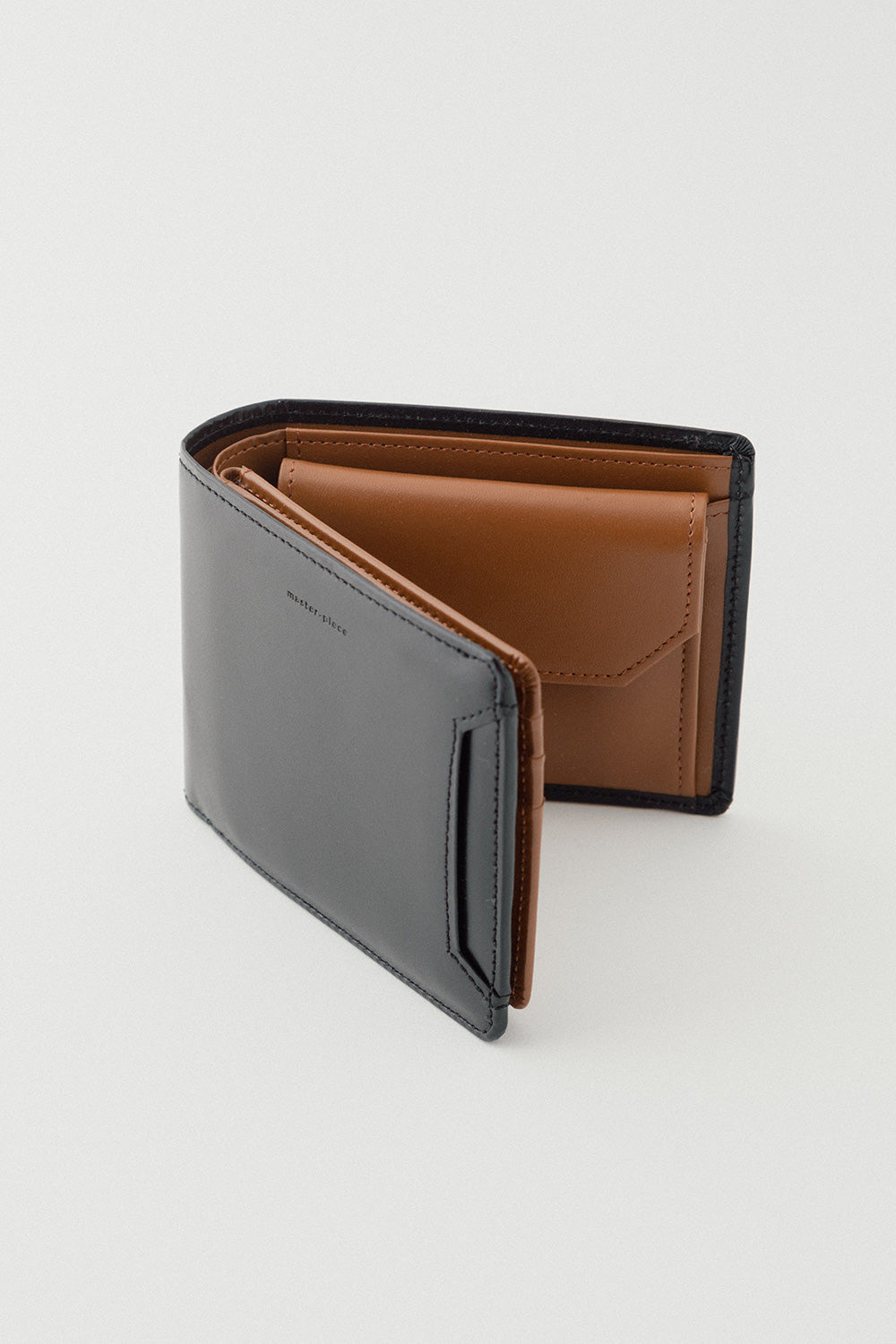 Master-Piece Notch Bifold Wallet in Black | Wallace Mercantile Shop