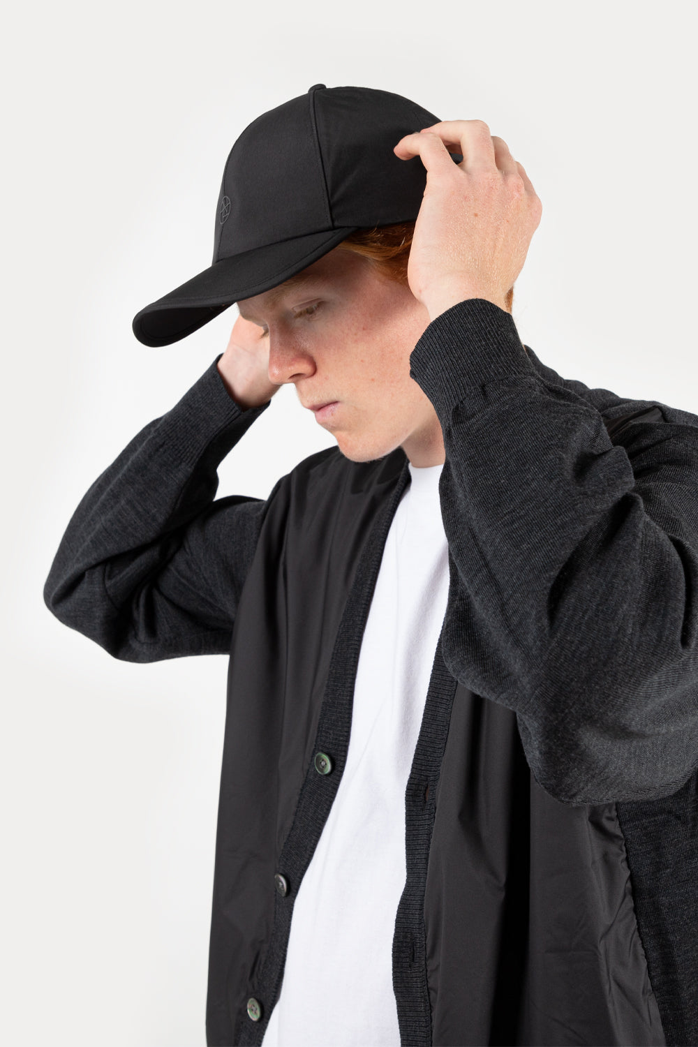 nanamica gore-tex cap in black