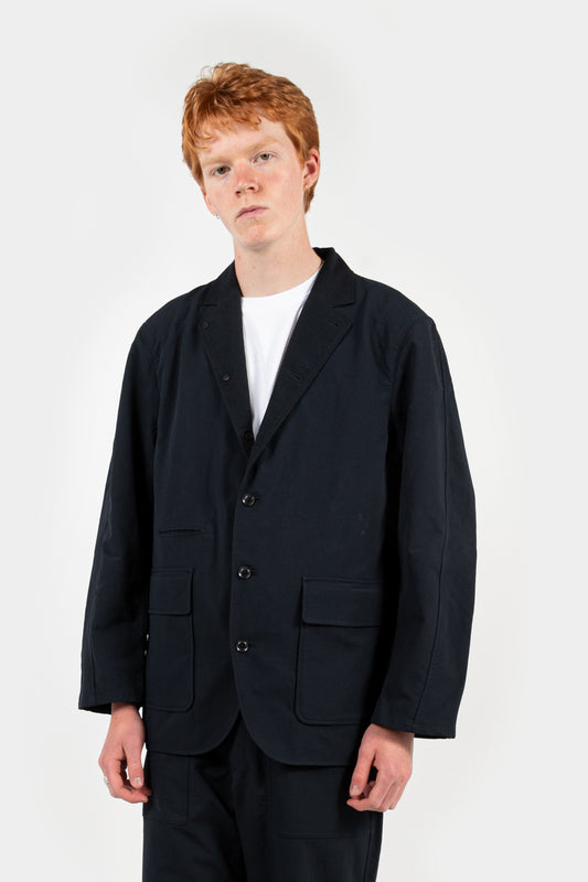 nanamica nanamican club alphadry jacket in navy