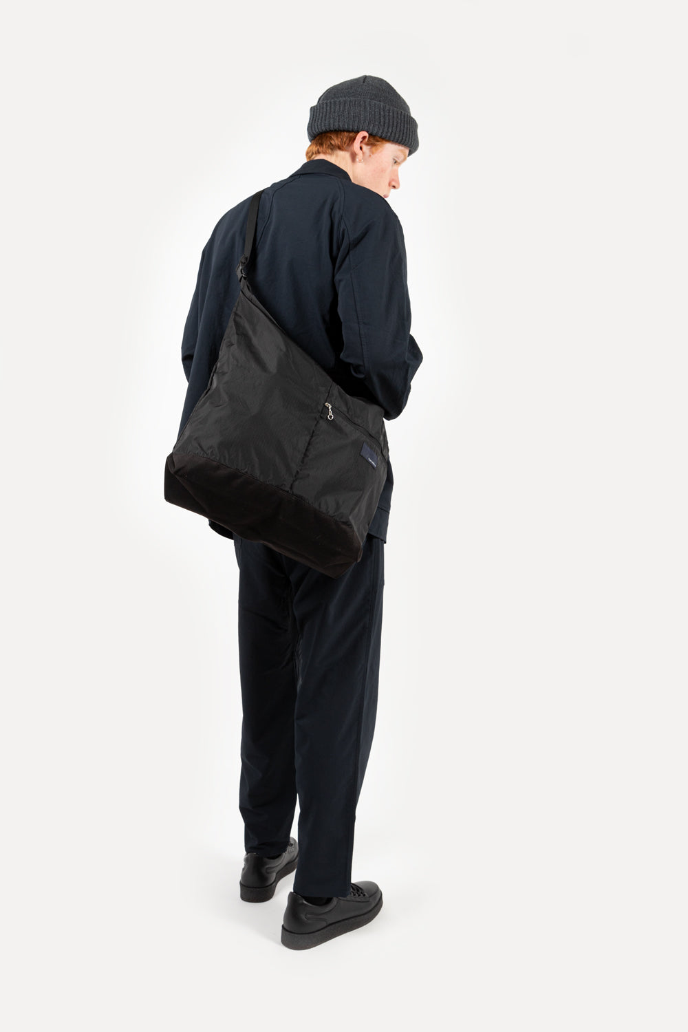 Nanamica Utility Shoulder Bag - Black | Wallace Mercantile Shop