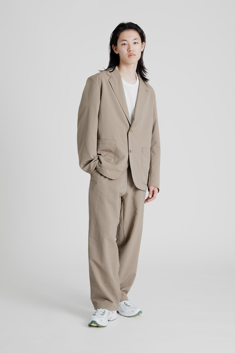 Nanamica Alpadry Club Jacket in Taupe