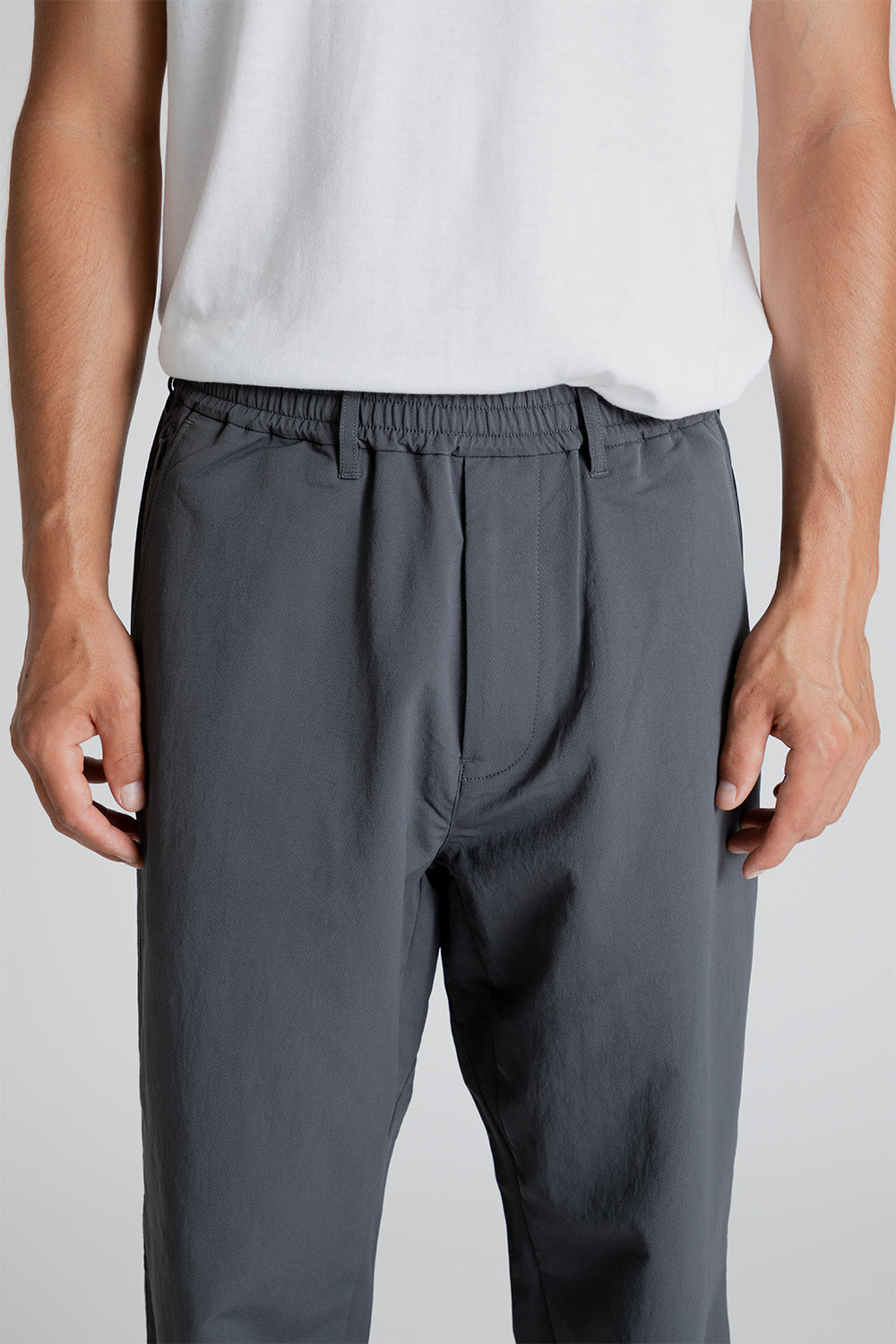 Nanamica ALPHADRY Wide Easy Pants in Gray