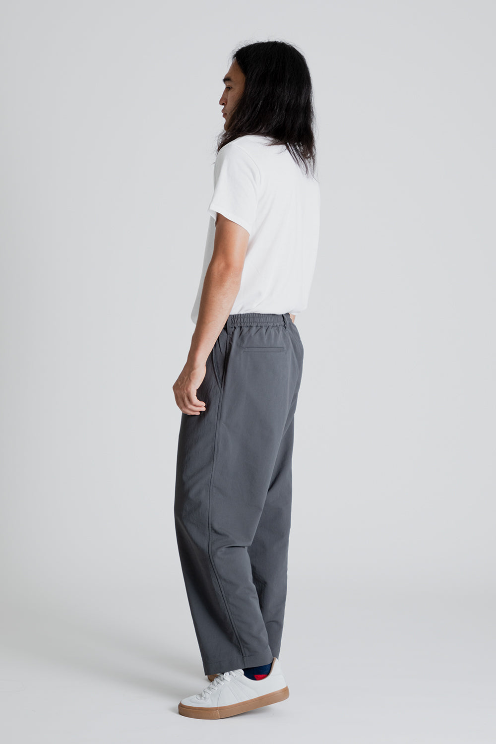Nanamica ALPHADRY Wide Easy Pants in Gray