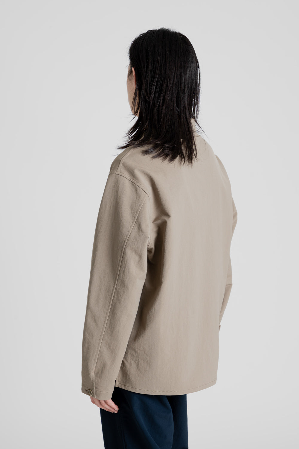 Nanamica Alphadry Shirt Jacket in Taupe