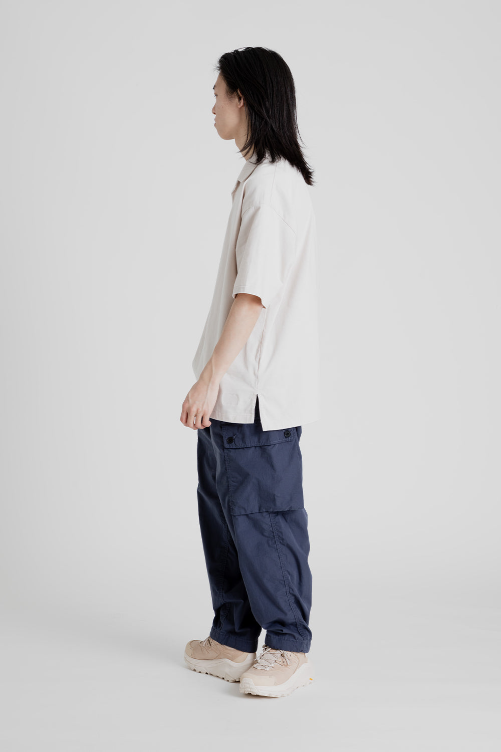 Nanamica Easy Cargo Pants in Marine Navy