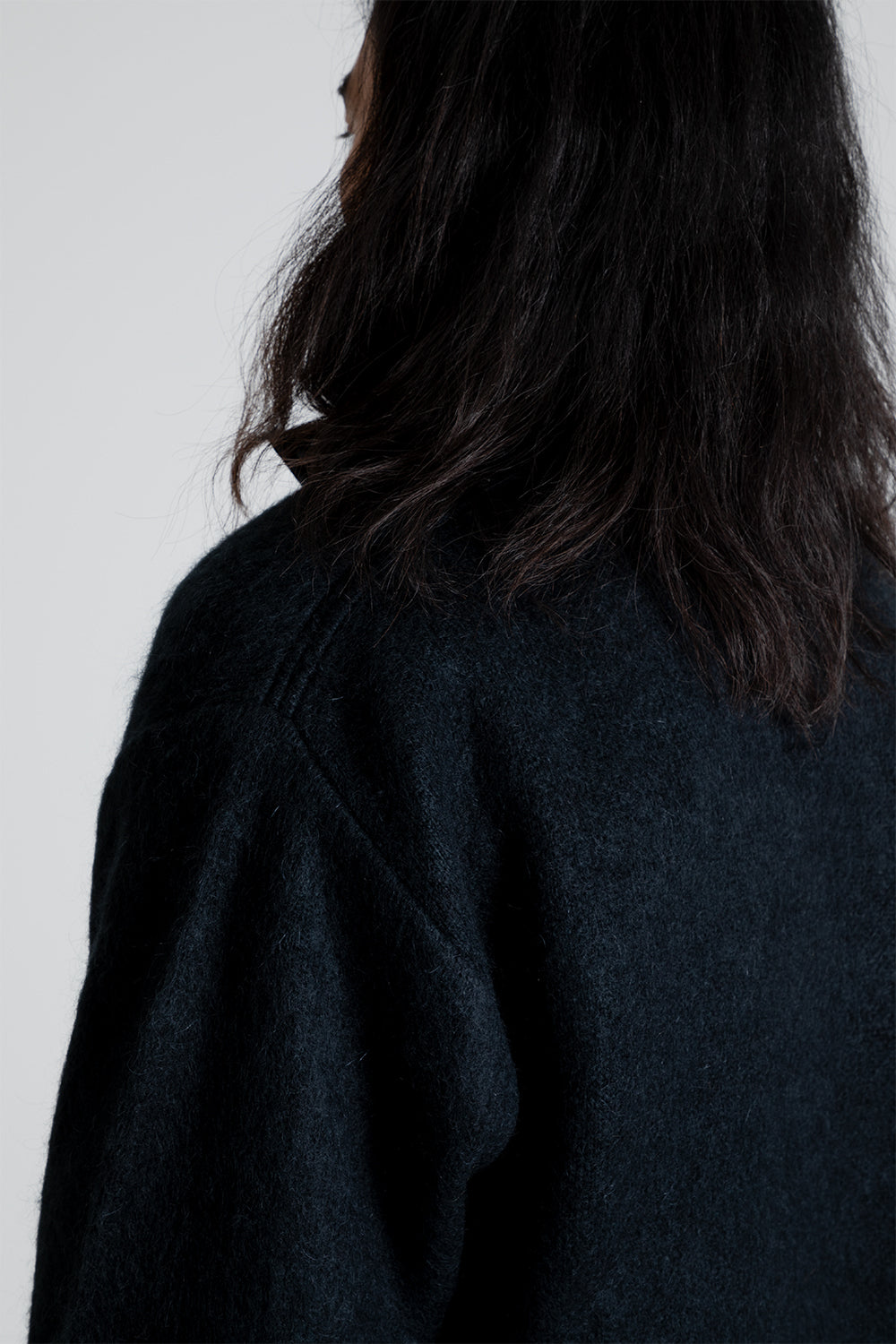 Nanamica Pullover Sweater in Black | Wallace Mercantile Shop