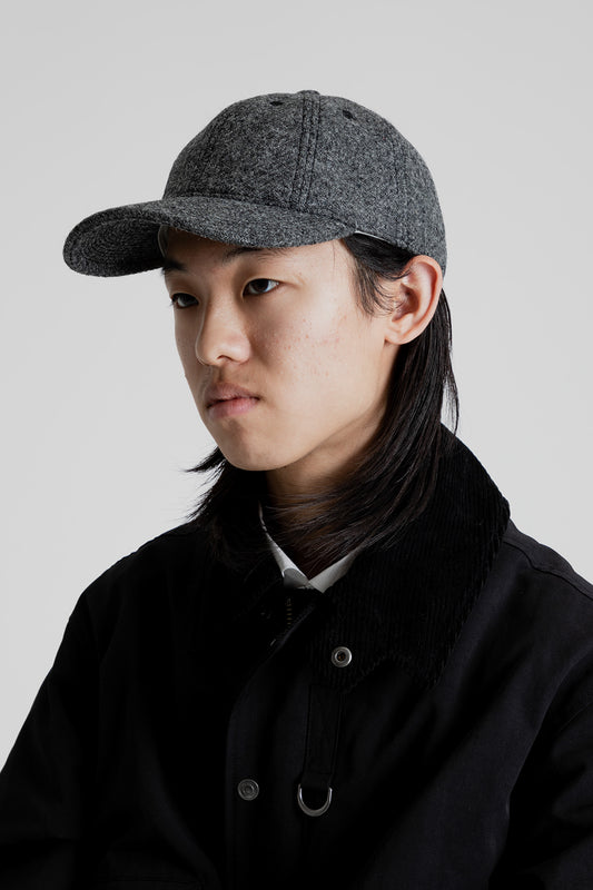 Poten Tweed Cap in Grey