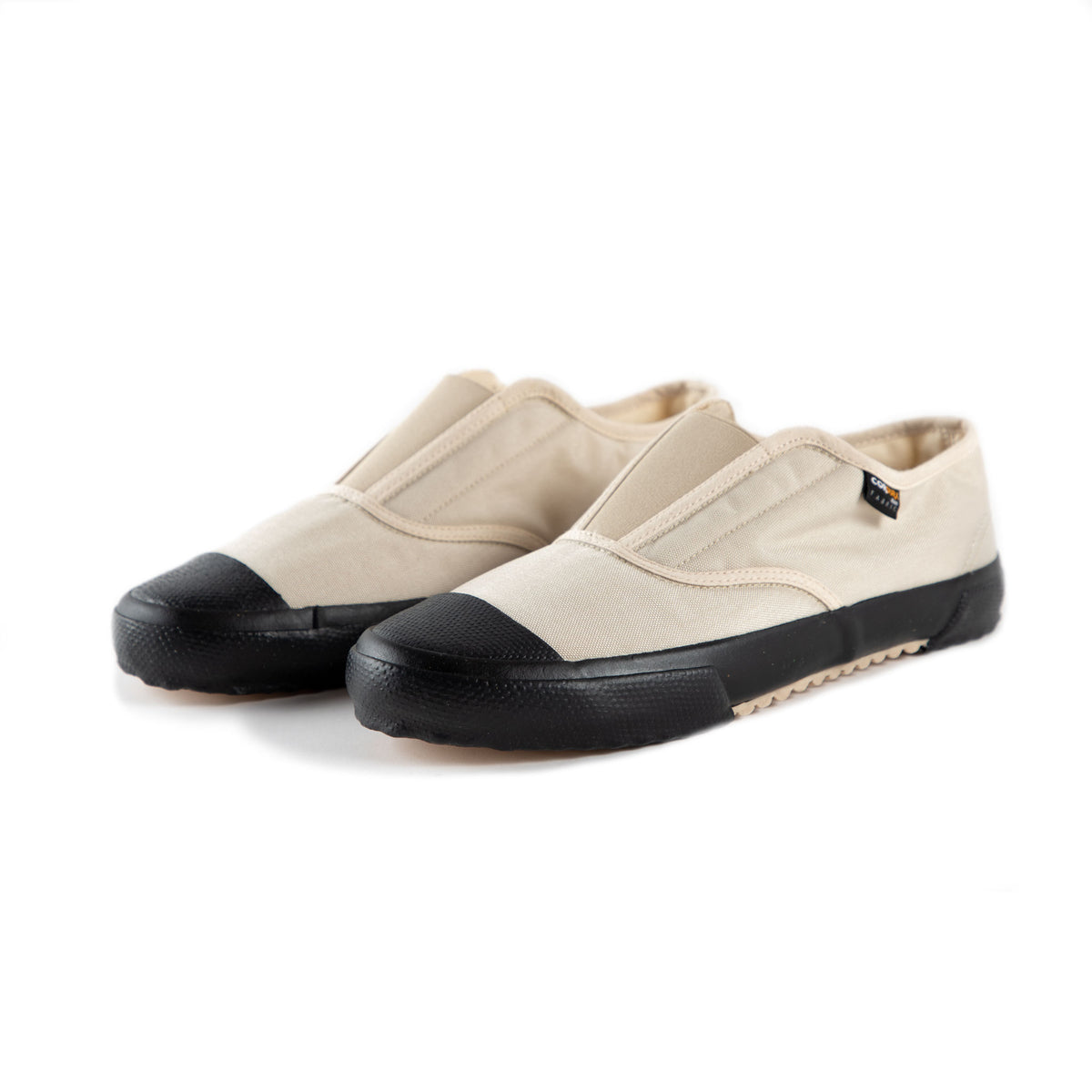 Italian Military Trainer - Natural/Black Sole
