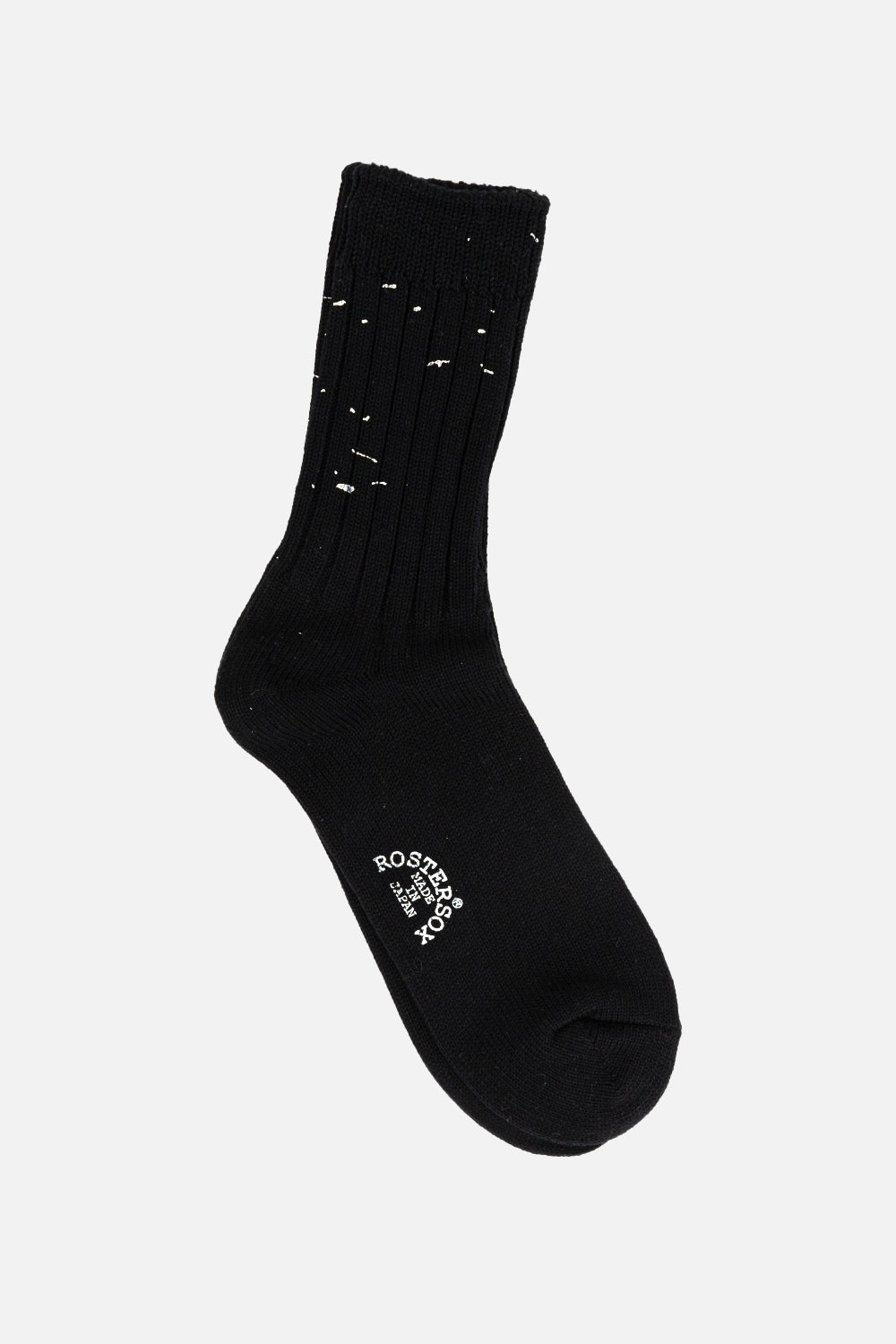 Rostersox-paint-socks-black