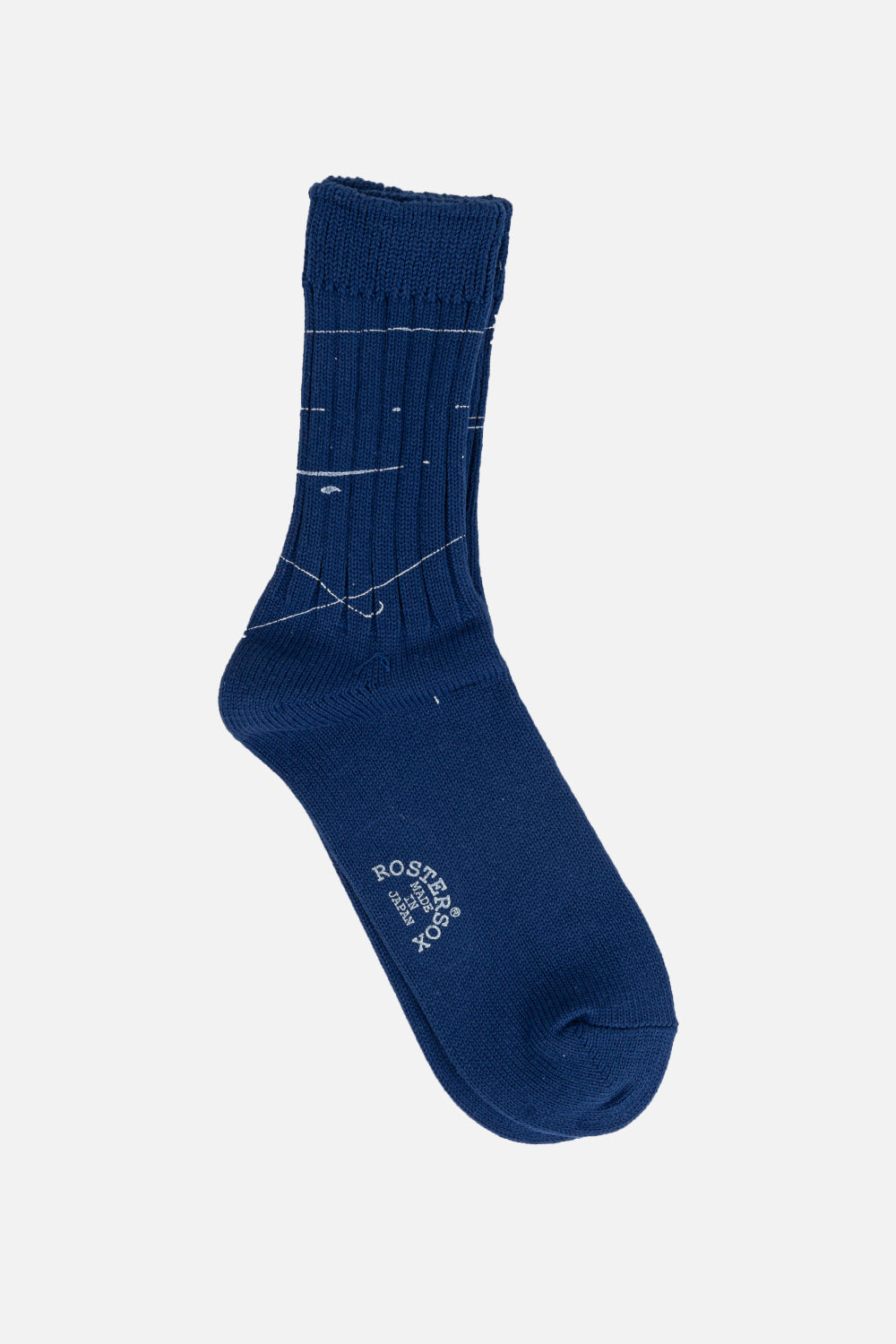Rostersox-paint-socks-blue