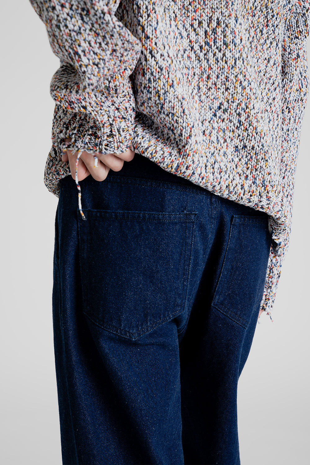 Schnayderman's Trousers Beit Denim in Dark Blue