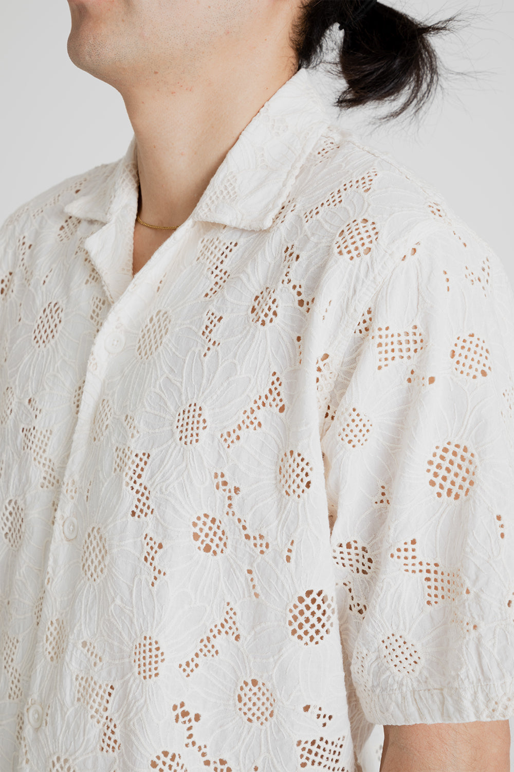 Sunflower Cayo SS Shirt in White | Wallace Mercantile Shop
