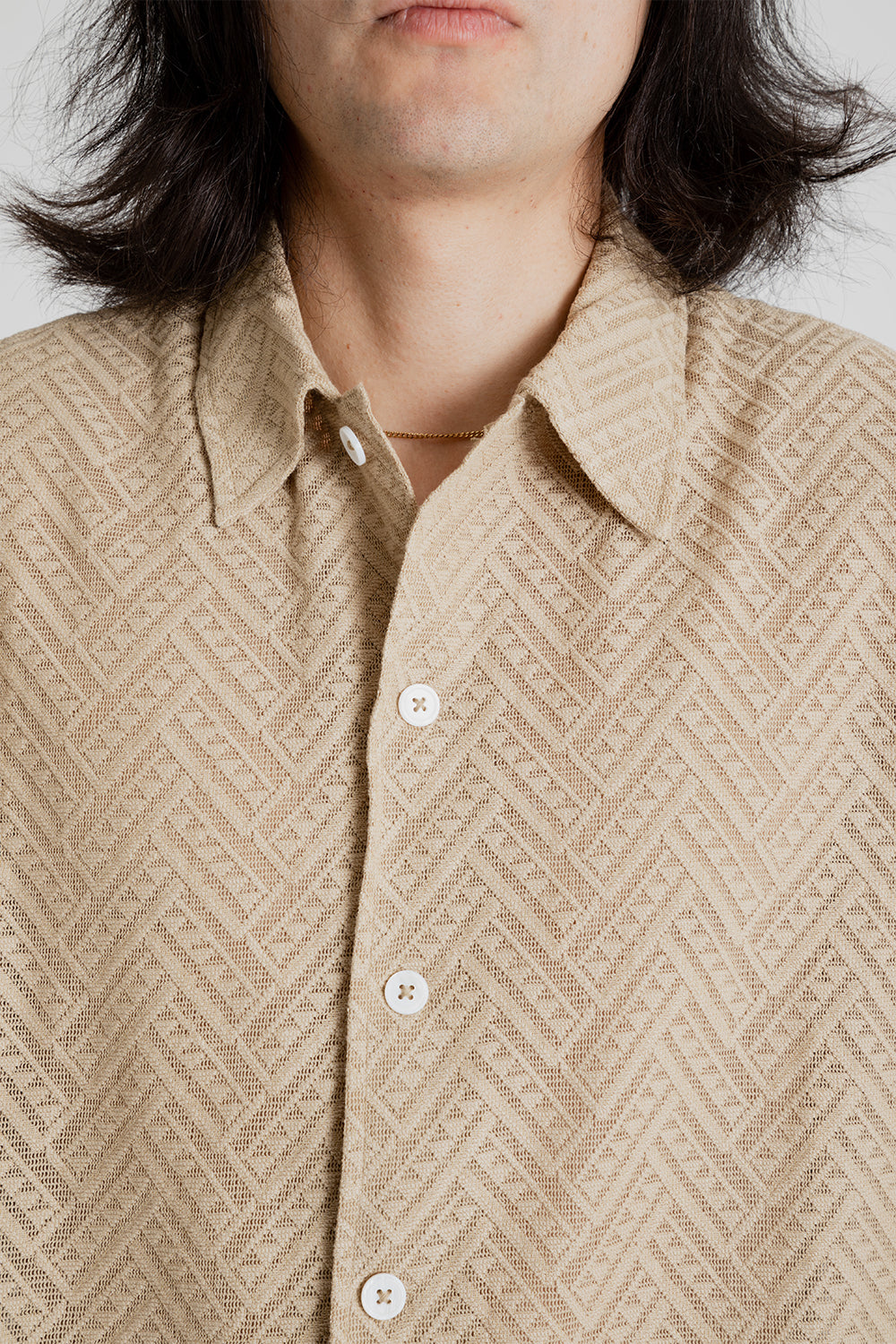 Sunflower Spacey SS Shirt in Khaki | Wallace Mercantile Shop