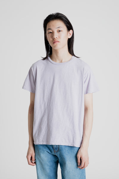 Velva Sheen Rolled Regular Short Sleeve Tee in Orchid | Wallace