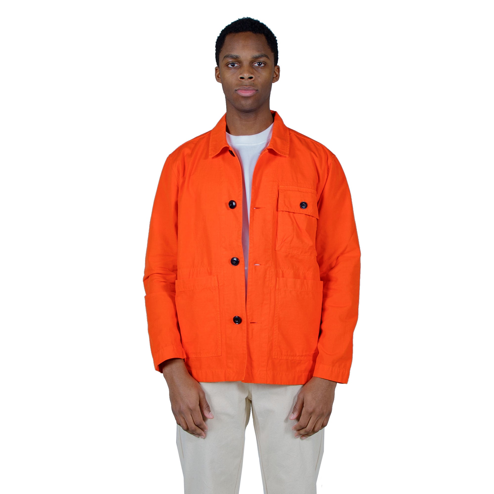 Albam GD Ripstop Rail Jacket in Red
