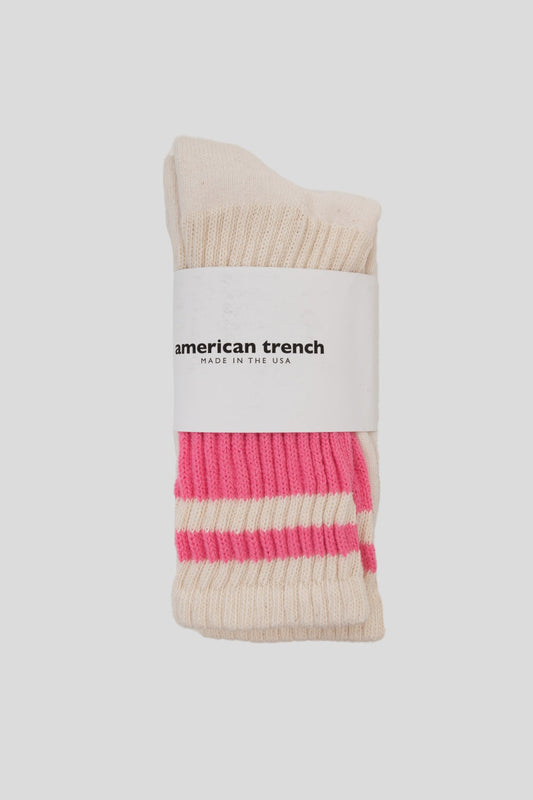 american-trench-retro-mono-stripe-pink