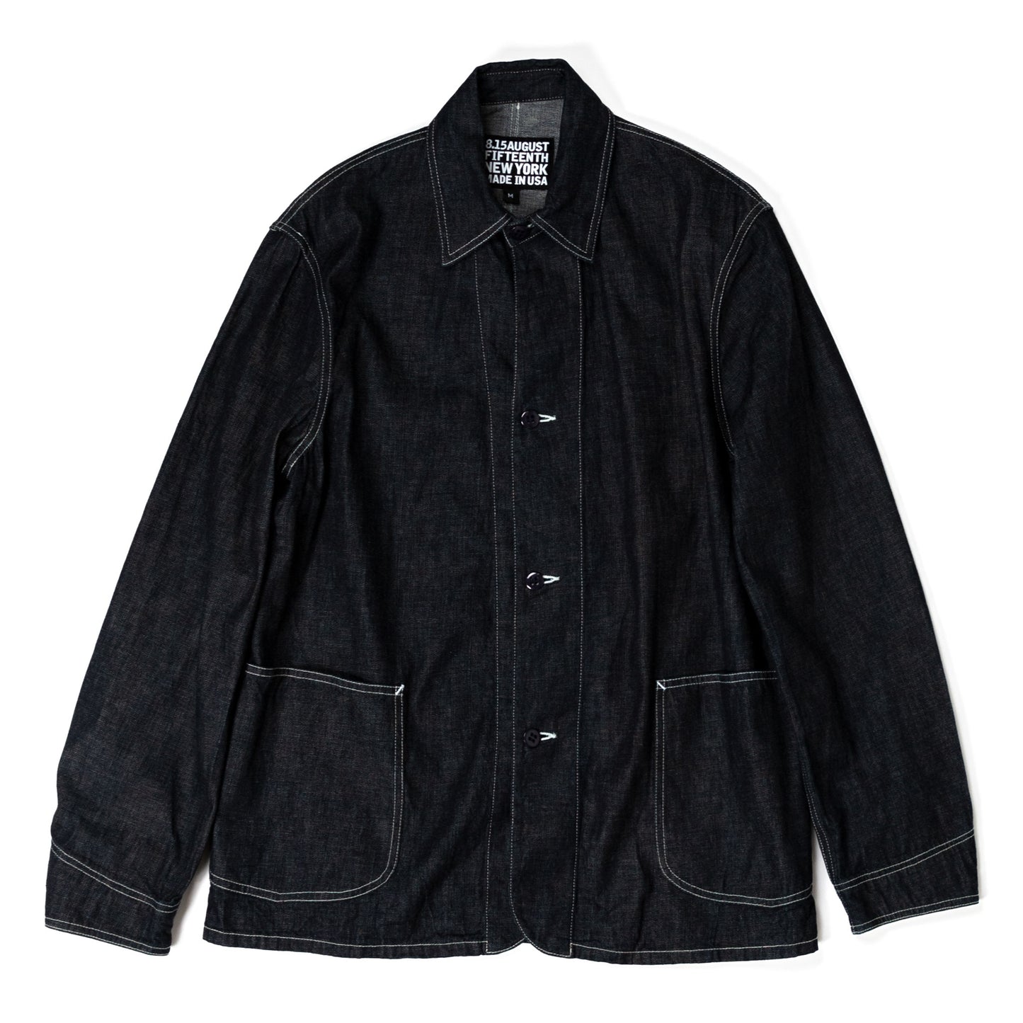 August Fifteenth Industrial Coverall Jacket Denim