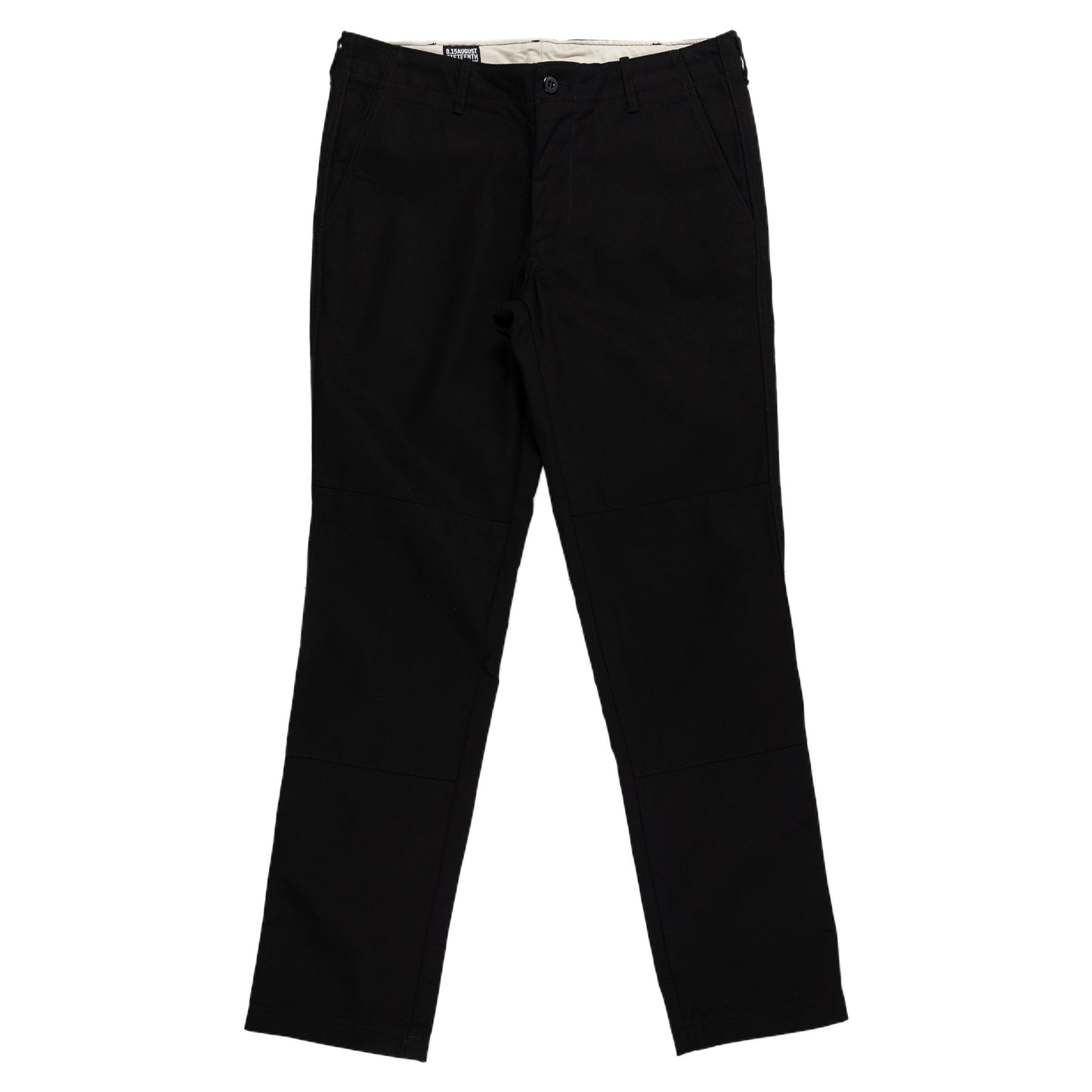 August Fifteenth Matagi Canvas Pant Black Front