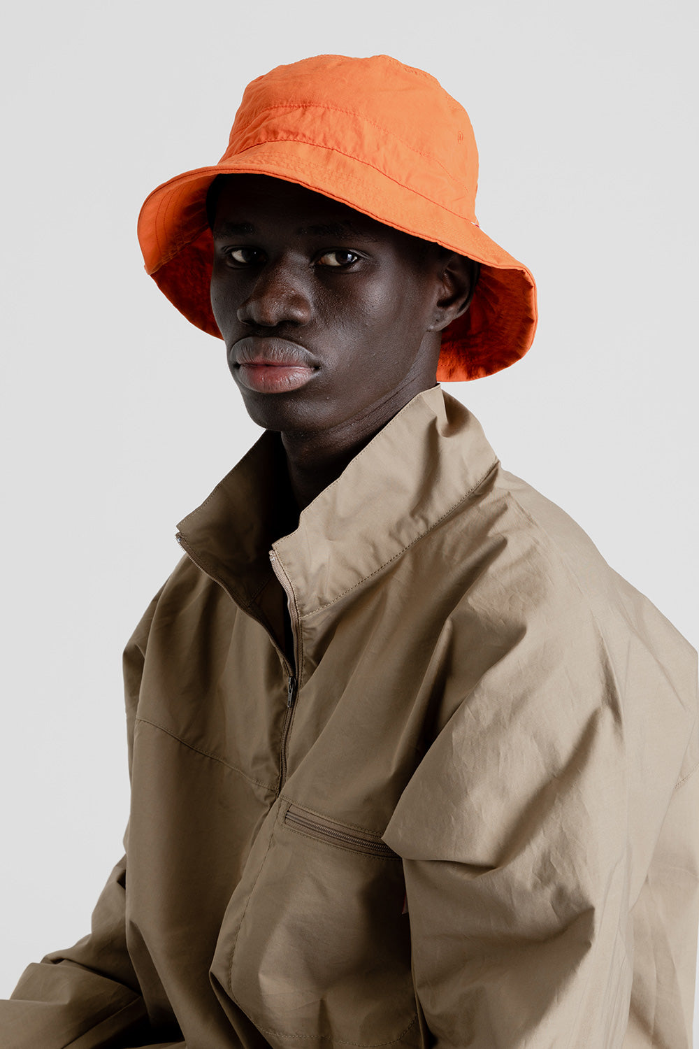 Battenwear Camp Crusher Hat in Orange | Wallace Mercantile Shop