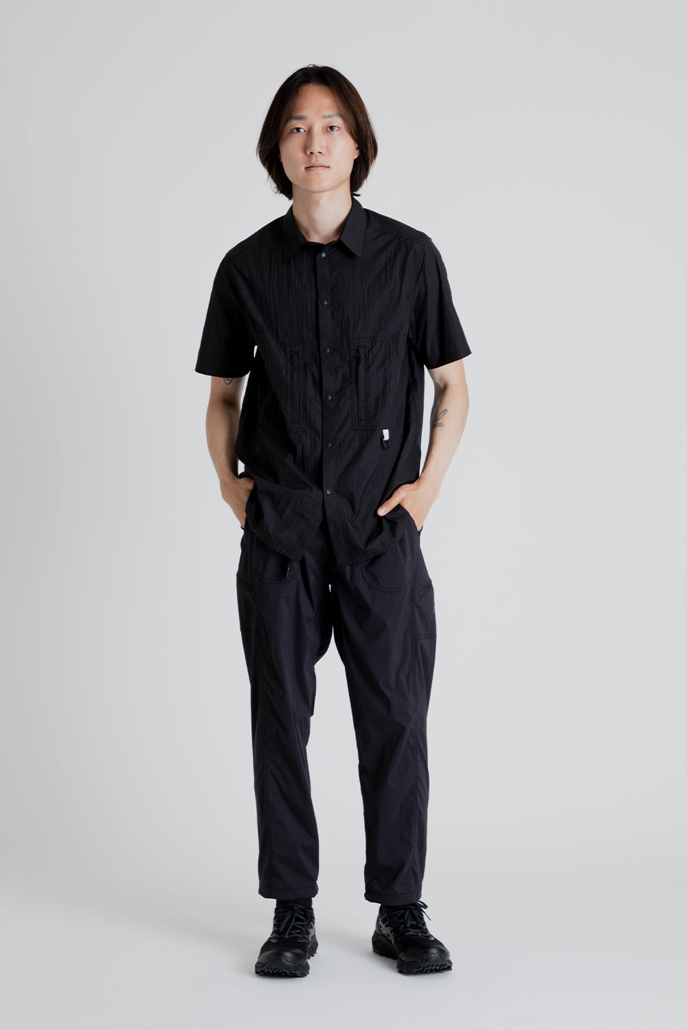 CAYL 6 Pocket Hiking Pants in Black